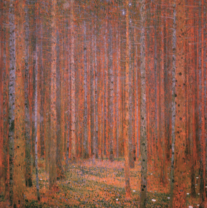 Bosque de abetos I – Gustav Klimt Gustav Klimt