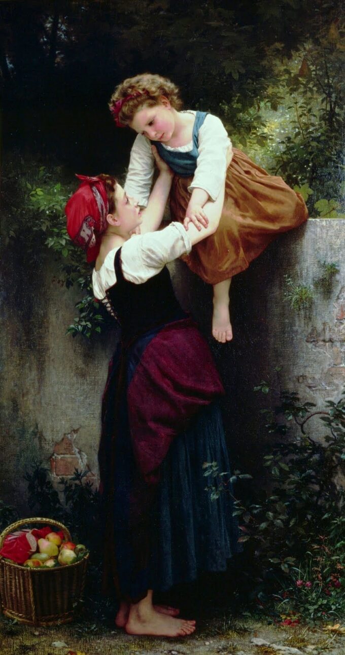 Los pequeños merodeadores – William Bouguereau William Bouguereau 70x140