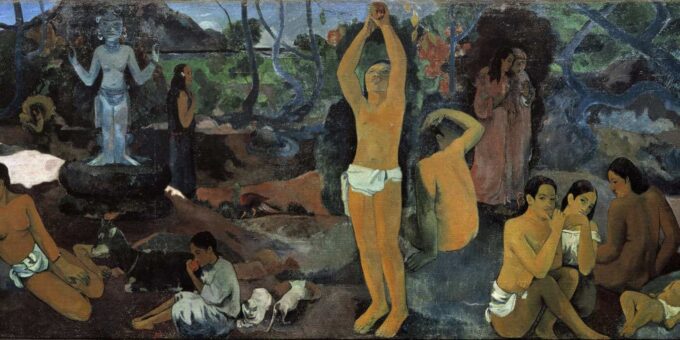 ¿De dónde venimos? – Paul Gauguin Cuadros Populares 140x70