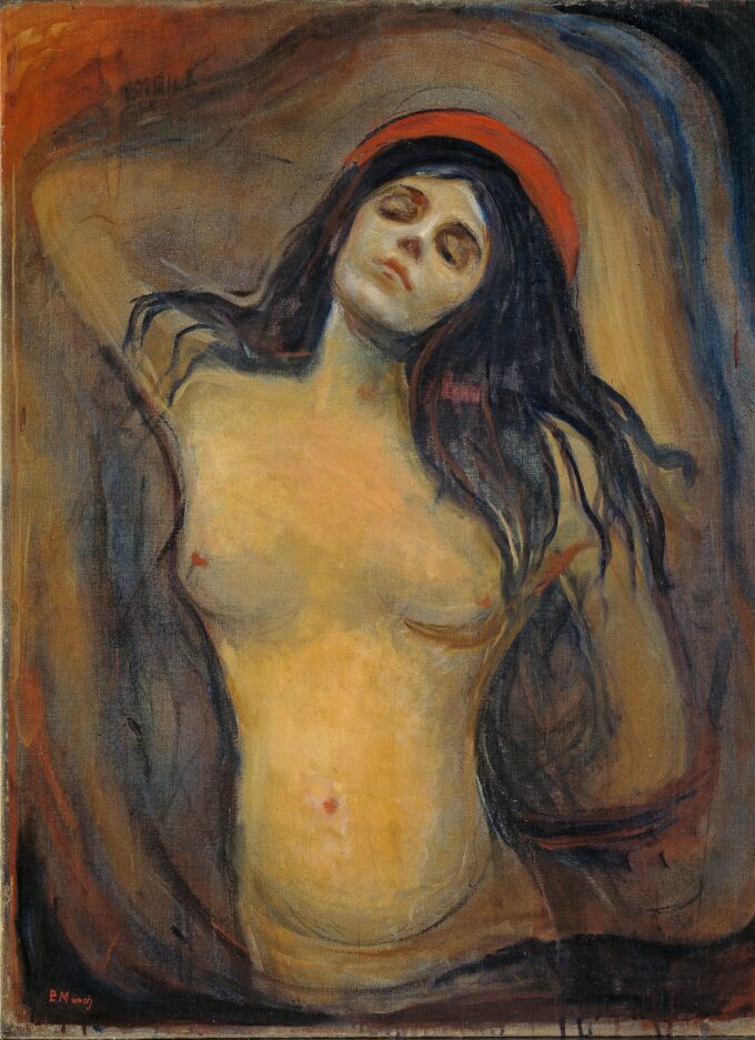 Madonna – Edvard Munch Cuadros Populares 70x105