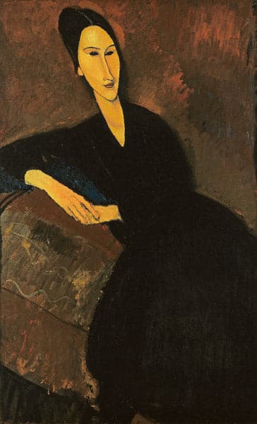 Retrato de Anna Zborowska – Amedeo Modigliani Amedeo Modigliani