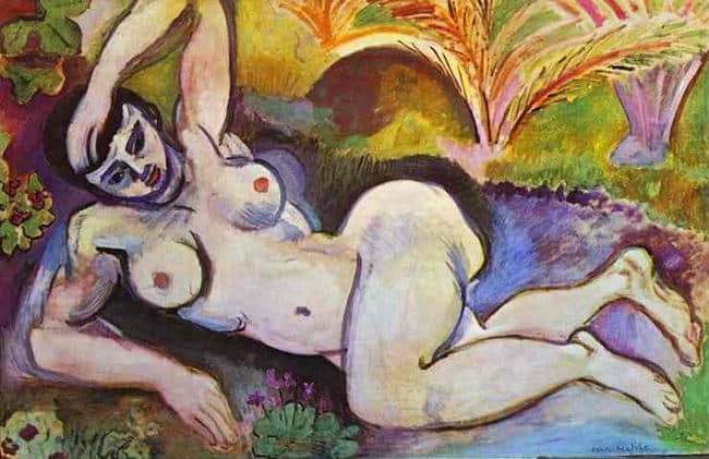 Desnudo azul (recuerdo de Biskra) – Matisse Henri Matisse 105x70