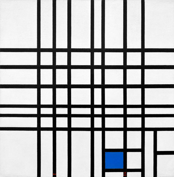 Composición n° 12 – Mondrian Piet Mondrian 70x70