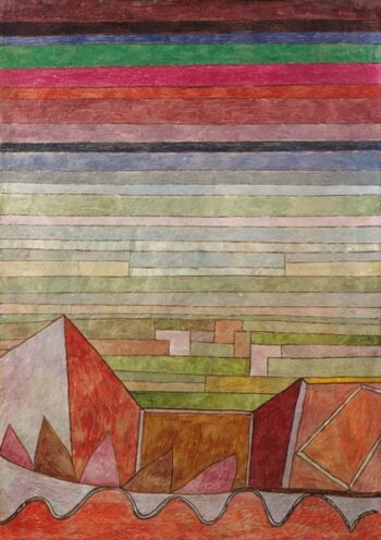 Vista en el país de frutas – Paul Klee Paul Klee