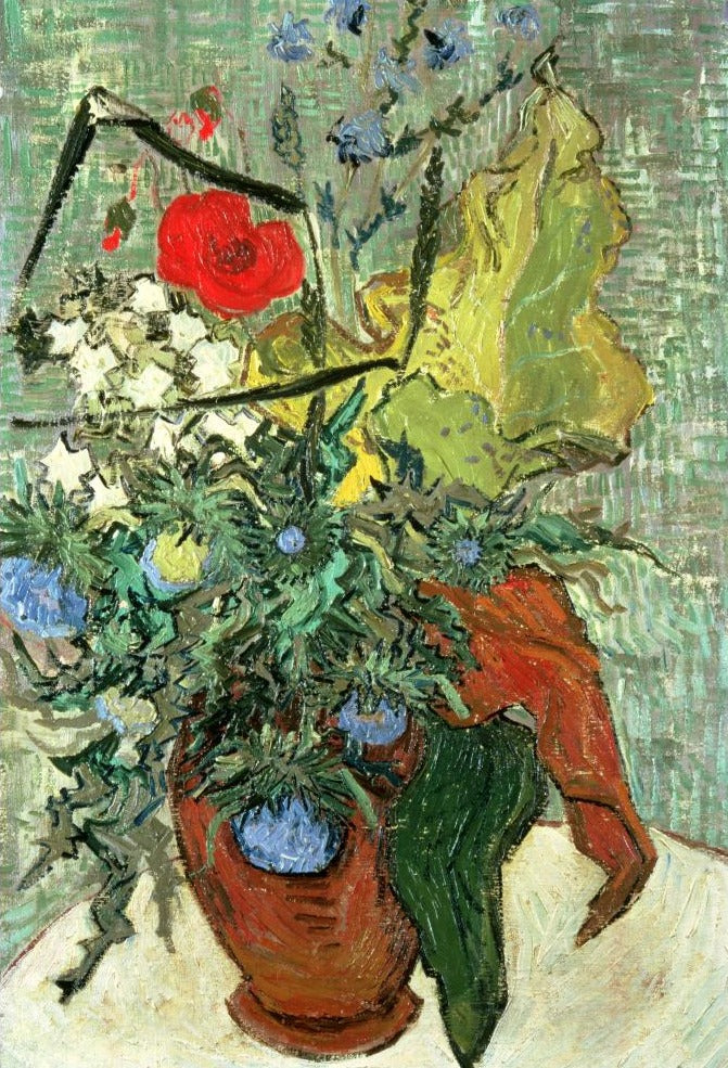 Ramo de flores silvestres – Van Gogh Vincent Van Gogh 70x105