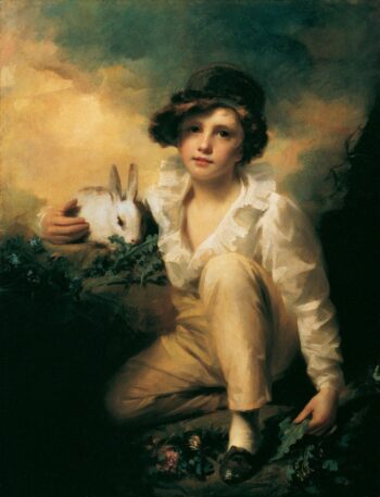 «Niño y Conejo – Sir Henry Raeburn» Henry Raeburn