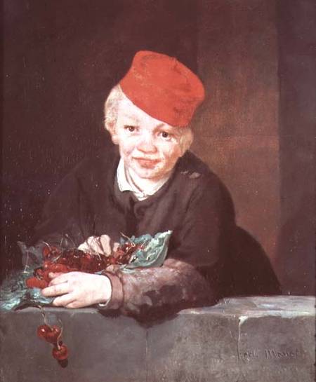 El niño con cerezas – Edouard Manet Édouard Manet 70x85