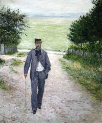 Al borde del mar – Caillebotte Gustave Caillebotte