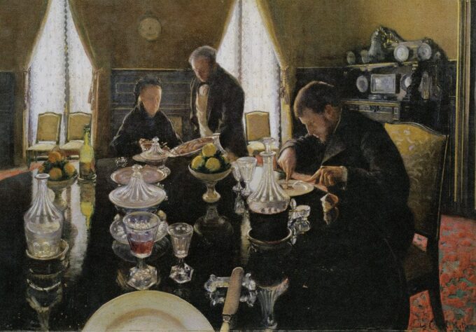 Almuerzo – Caillebotte Gustave Caillebotte 105x70