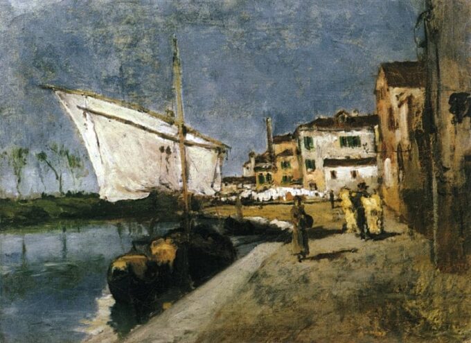 Campo Santa Marta – John Henry Twachtman John Henry Twachtman