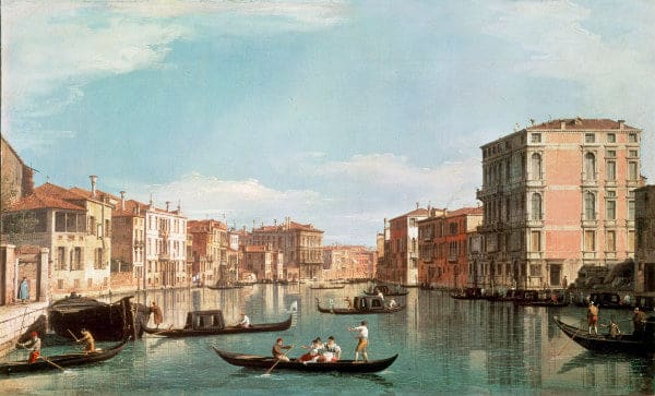 Gran Canal entre el Palazzo Bembo y el Palazzo Vendramin – Giovanni Antonio Canal Giovanni Antonio Canal 120x70