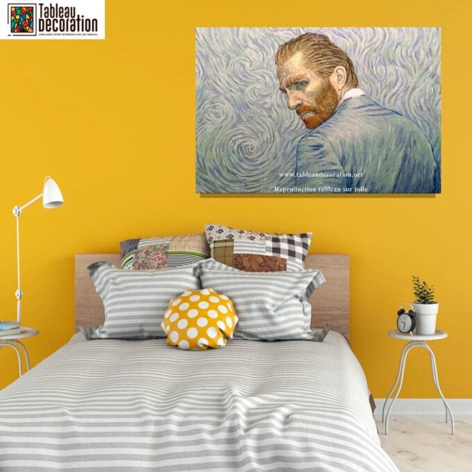 Autorretrato de Van Gogh en Tableau Vincent Van Gogh 105x70 3