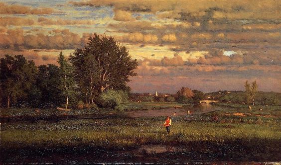 Aclarando – George Inness George Inness