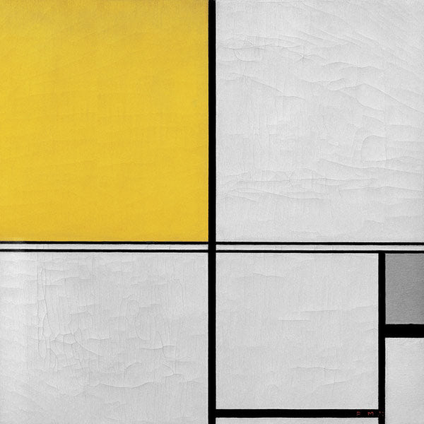 Composición con doble línea – Mondrian Piet Mondrian 70x70