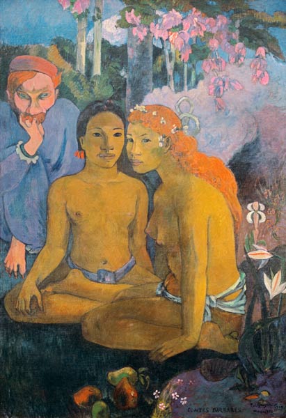 «Cuentos bárbaros, leyendas exóticas – Paul Gauguin» Paul Gauguin 70x105