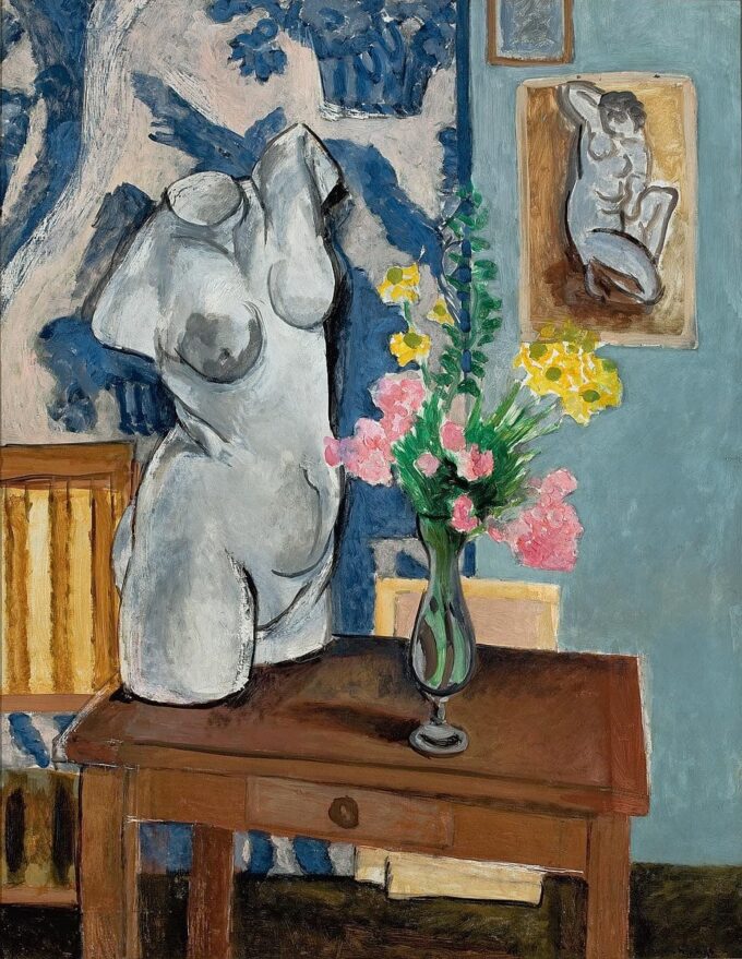 Figura de yeso Ramo de flores – Matisse Henri Matisse 70x85