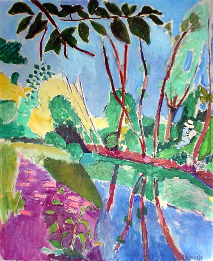 El paseo marítimo – Matisse Henri Matisse 70x85