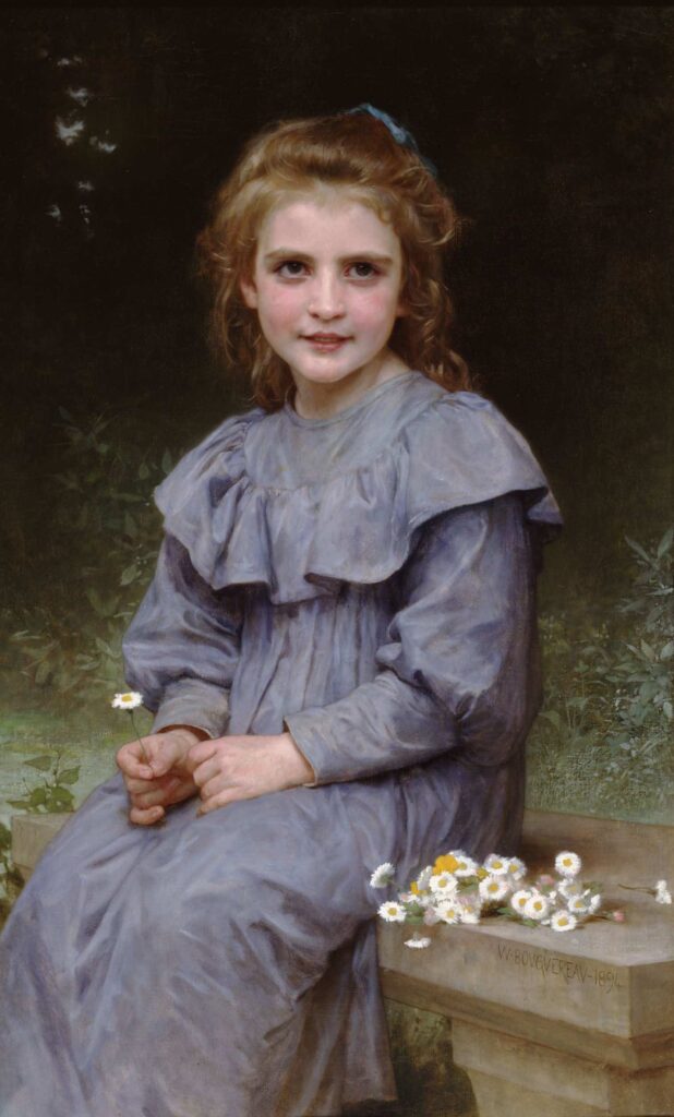 Margaritas – William Bouguereau William Bouguereau 70x120