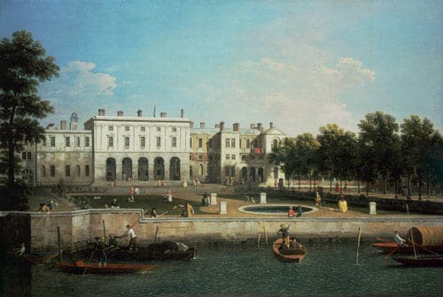 Vieja Somerset House desde el Támesis – Canal Giovanni Antonio Giovanni Antonio Canal 105x70