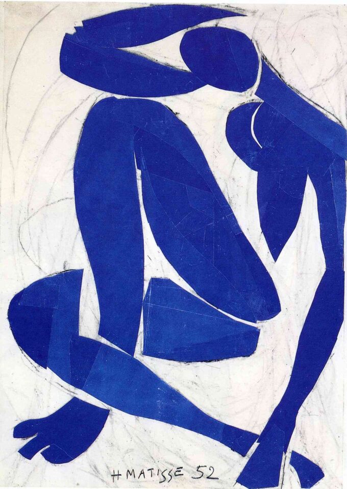 Desnudo azul IV – Matisse Henri Matisse 70x105