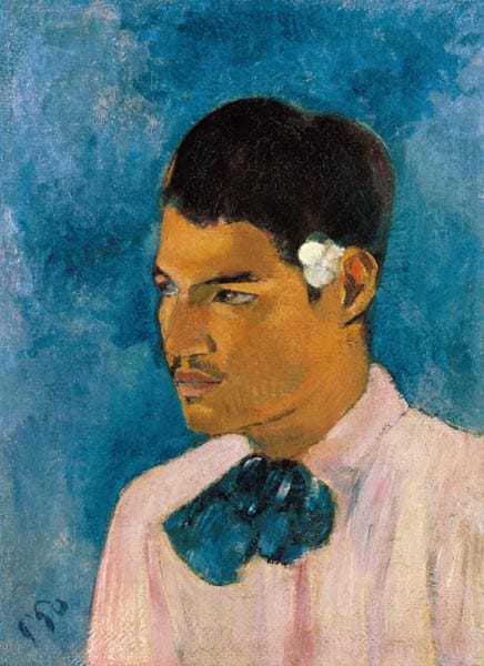 El joven con la flor – Paul Gauguin Paul Gauguin 70x105