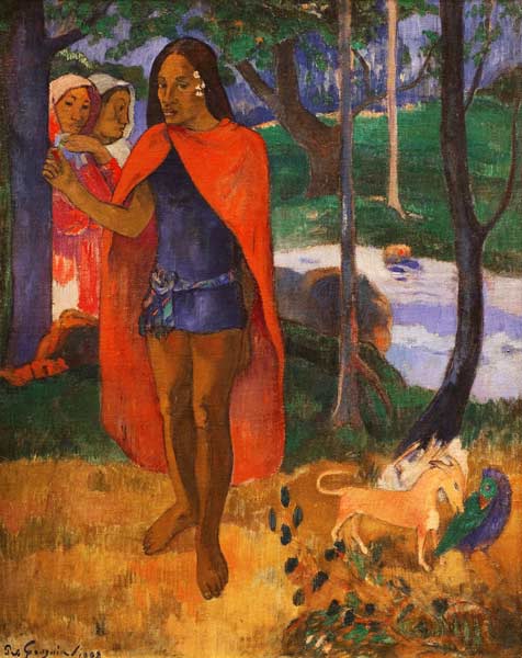 El mago de Hivaoa – Paul Gauguin Paul Gauguin 70x85