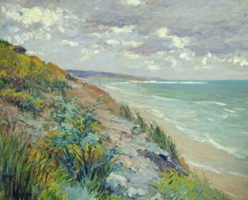 Acantilados del mar en Trouville – Caillebotte Gustave Caillebotte