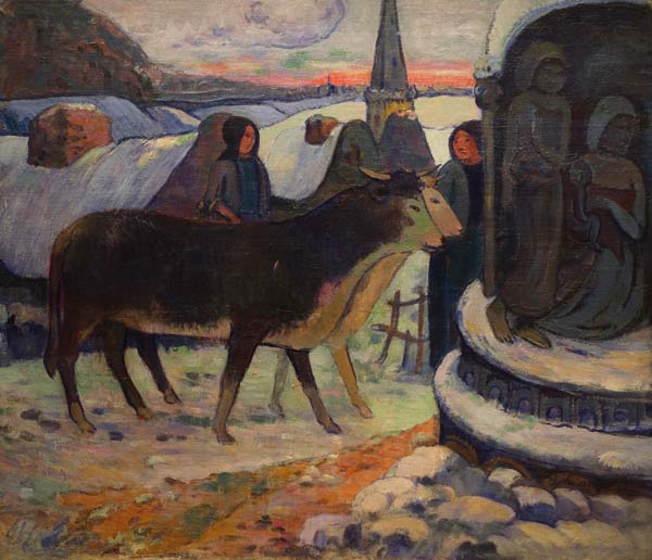 La noche de Navidad (La bendición de los bueyes) – Paul Gauguin Paul Gauguin 85x75