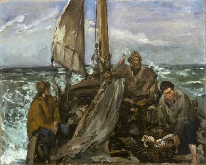 Los verdugos del mar – Edouard Manet Édouard Manet 85x75