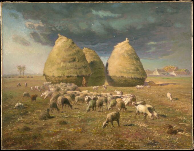 Meules, otoño – Jean-François Millet Jean-François Millet 85x75