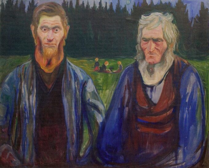 Padre e hijo – Edvard Munch Edvard Munch 85x75