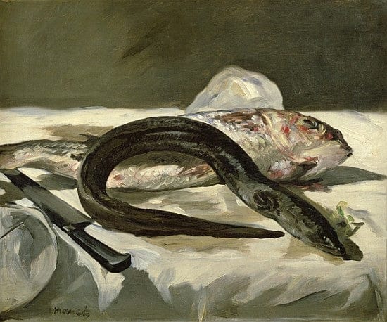 Anguila y rubio de roca – Edouard Manet Édouard Manet 85x75