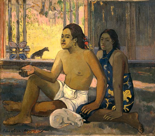 Eiaha Ohipa (no trabajar) – Paul Gauguin Paul Gauguin 70x70