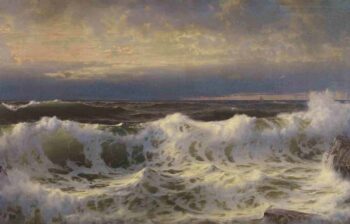 A lo largo de las costas – William Trost Richards William Trost Richards