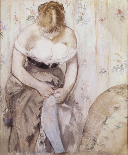 La mujer con la liga – Edouard Manet Édouard Manet 70x85