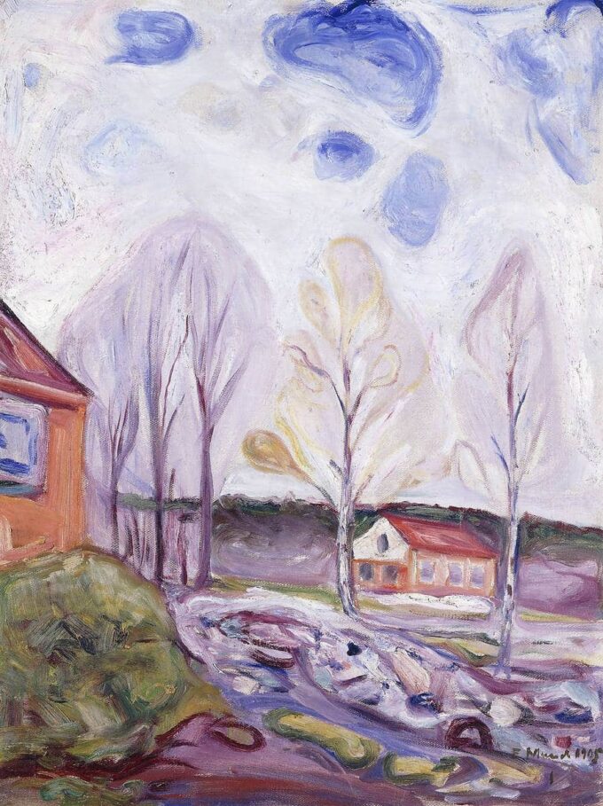 Primavera, Asgardstrand – Edvard Munch Edvard Munch 70x85