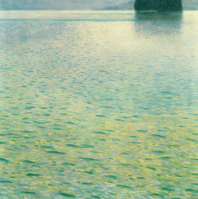 Isla en el Attersee – Gustav Klimt Gustav Klimt