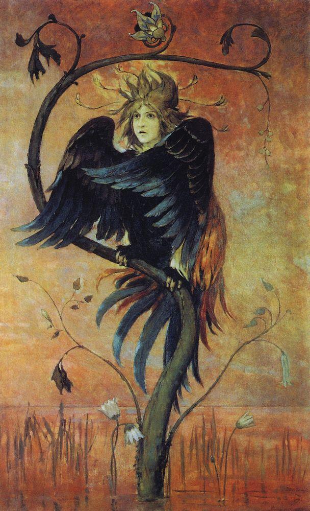 Gamaun, el pájaro profético – Viktor Vasnetsov Viktor Vasnetsov