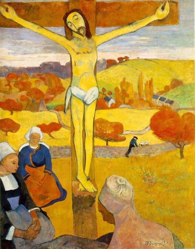 El Cristo amarillo – Paul Gauguin Paul Gauguin 70x85