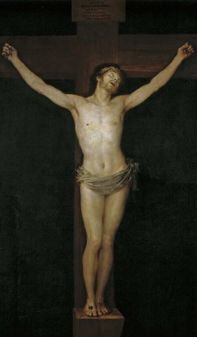 Cristo crucificado – Francisco de Goya Francisco de Goya 70x120