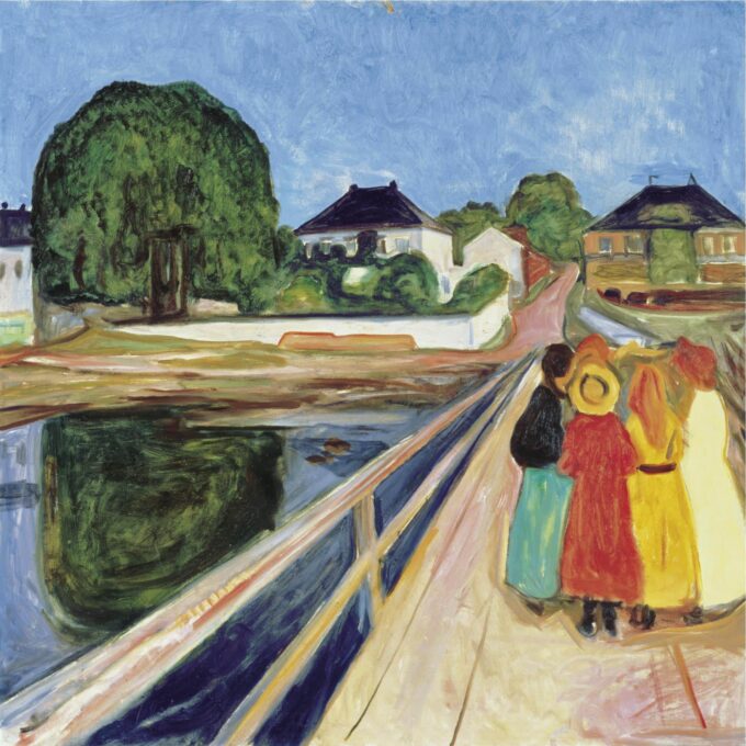 Chicas en el puente – Edvard Munch Edvard Munch 70x70