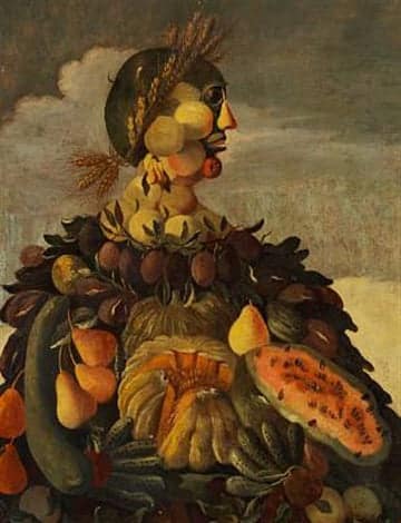 Alegoría del verano – Arcimboldo Giuseppe Arcimboldo