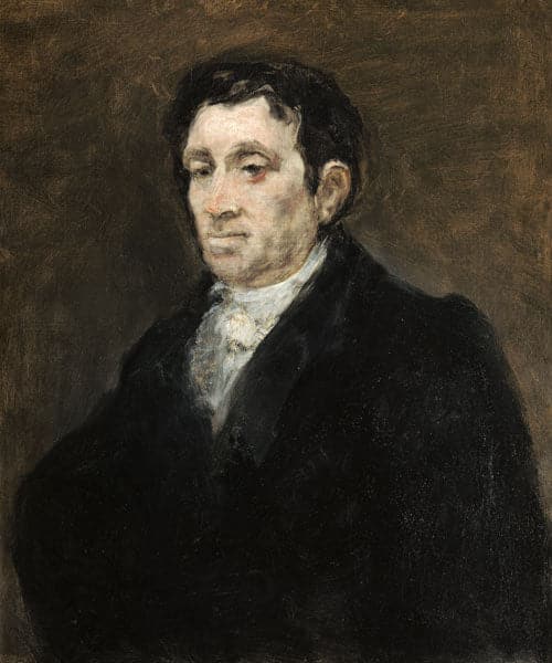 Retrato de José Pío de Molina – Francisco de Goya Francisco de Goya 70x85