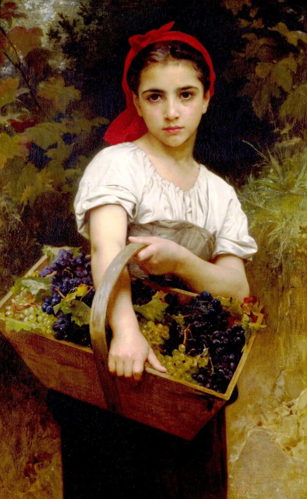 Cosechadora – William Bouguereau William Bouguereau 70x105