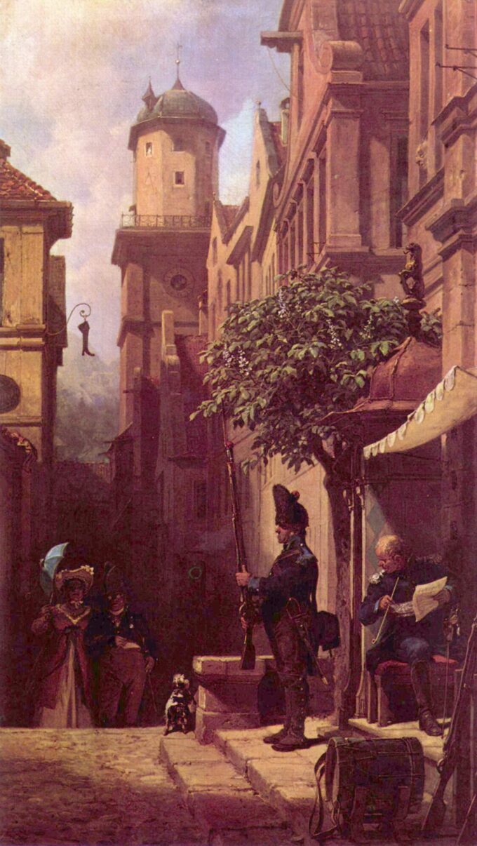 Viene – Carl Spitzweg Carl Spitzweg 70x120