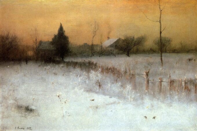 Hogar en Montclair – George Inness George Inness