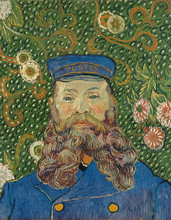 Retrato del cartero Joseph Roulin – Van Gogh Vincent Van Gogh 70x85