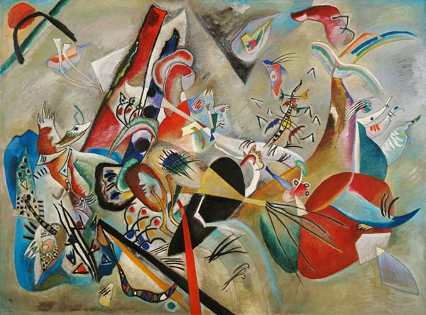 En el gris – Vassily Kandinsky Vasili Kandinski 105x70