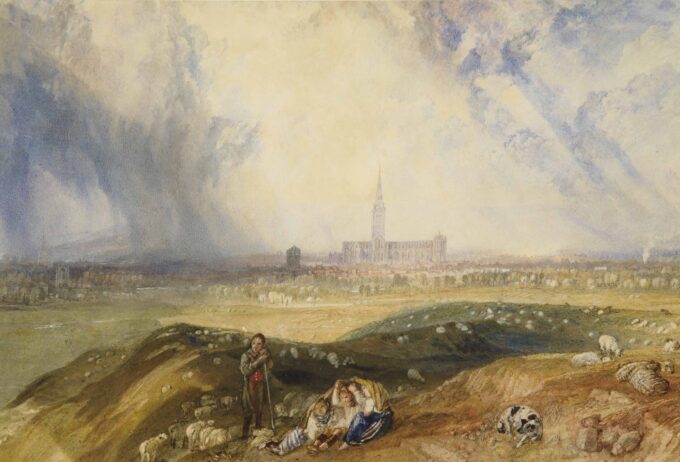 Catedral de Salisbury – William Turner William Turner 105x70