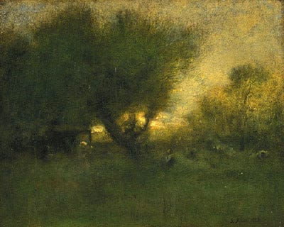 En el Crepúsculo – George Inness George Inness